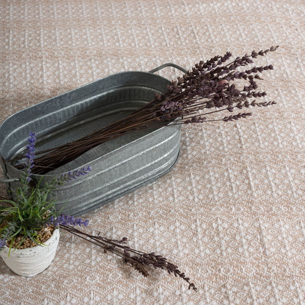 couvre lit coton bio beige Lavinya Bedding