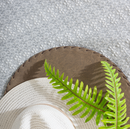 couvre-lit coton bio gris Lavinya Bedding